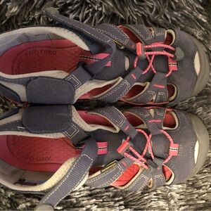 Keen Kids Sandals Waterproof - Gray and Pink